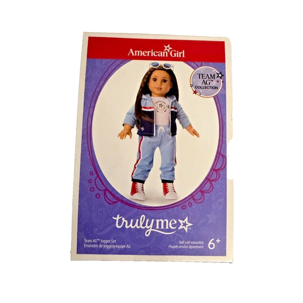 American Girl Truly Me Team AG Jogger Set 18 Inch Doll Outfit New in Box